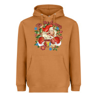 Meerkat mexican santa Heavyweight Hoodie - MaliasSmallBusiness