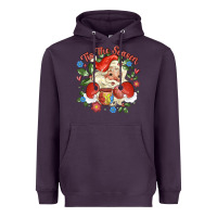 Plum mexican santa Heavyweight Hoodie - MaliasSmallBusiness