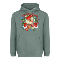 Sage mexican santa Heavyweight Hoodie - MaliasSmallBusiness