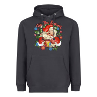 Smoke mexican santa Heavyweight Hoodie - MaliasSmallBusiness