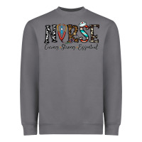 Storm nurse caring strong essential Heavyweight Sweatshirt - CowhideDigitalArt