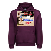Mauve Wine Chıll the fourth out Urban Hoodie - TumblerDesignByShophia