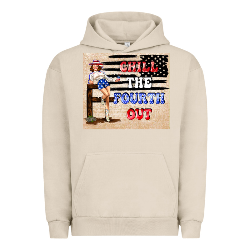 Chıll The Fourth Out Urban Hoodie by TumblerDesignByShophia | Teevron