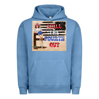 Pigment Pebble Blue Chıll the fourth out Urban Hoodie - TumblerDesignByShophia