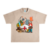 French Oak nurse  summer Urban Heavy Tee - AdoDesignShop