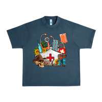 Midnight Navy nurse  summer Urban Heavy Tee - AdoDesignShop