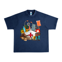 Navy nurse  summer Urban Heavy Tee - AdoDesignShop