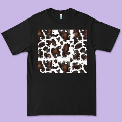 Cowhide Pattern Premium Tee Designed By Ranaportraitstore