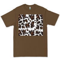 Cacao cowhide pattern Premium Tee - RanaPortraitStore