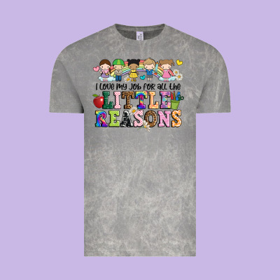 I Love My Job For All The Little Reasons Vintage Tee Designed By Jahusdesignshop