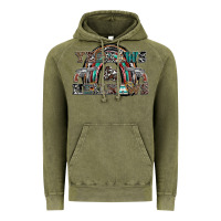 Vintage Olive yeehaws and heilnaws Vintage Hoodie - SublimationCraftShop