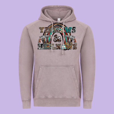 Yeehaws And Heilnaws Vintage Hoodie Designed By Sublimationcraftshop
