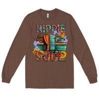 Chestnut hippie soul with caravan and flowers Long Sleeve Tee - Artiststas