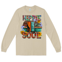 Hippie Soul With Caravan And Flowers Long Sleeve Tee | Teevron