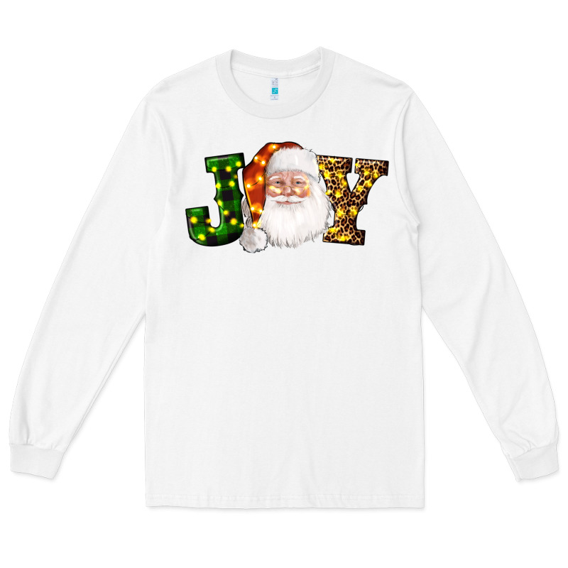 Christmas Santa Clause Joy Long Sleeve Tee by AdoDesignShop | Teevron