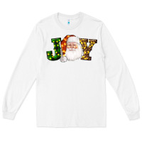 White Christmas santa clause joy Long Sleeve Tee - AdoDesignShop