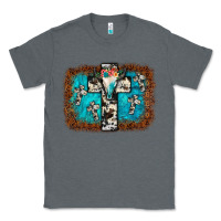 Charcoal Heather bull skull cross backgraund Classic Tee - JahusDesignShop