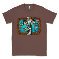 Chestnut bull skull cross backgraund Classic Tee - JahusDesignShop