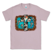 Lilac bull skull cross backgraund Classic Tee - JahusDesignShop