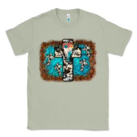Matcha bull skull cross backgraund Classic Tee - JahusDesignShop