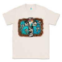 Natural bull skull cross backgraund Classic Tee - JahusDesignShop