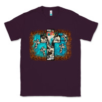 Plum bull skull cross backgraund Classic Tee - JahusDesignShop