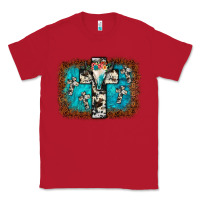Red bull skull cross backgraund Classic Tee - JahusDesignShop