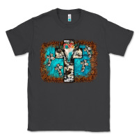 Smoke bull skull cross backgraund Classic Tee - JahusDesignShop