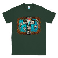 Sports Green bull skull cross backgraund Classic Tee - JahusDesignShop