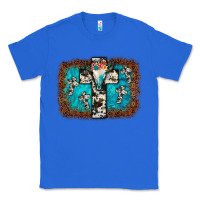 True Royal bull skull cross backgraund Classic Tee - JahusDesignShop