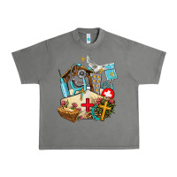 Tornado nurse  cross and jesus Urban Heavy Tee - AdoDesignShop