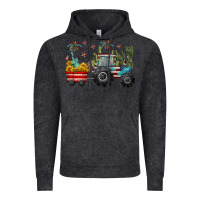 4th Of July Tractor Vintage Hoodie | Teevron