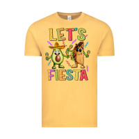 Vintage Mustard let's fiesta taco Vintage Tee - JahusDesignShop