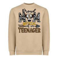 Mushroom proud mom official of an teenager Heavyweight Sweatshirt - CowhideDigitalArt