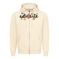 Sandshell advocate autism Zipper Hoodie - MaliasSmallBusiness