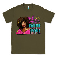 Army Green mad hustler dope soul Classic Tee - AdoDesignShop