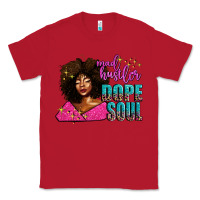 Red mad hustler dope soul Classic Tee - AdoDesignShop