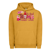 Pigment Peanut Butter Be kind gnome matter what Valentine's Day Urban Hoodie - HowdyJamesFarm