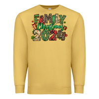 Antique Gold family christmas 2024 Premium Sweatshirt - MaliasSmallBusiness