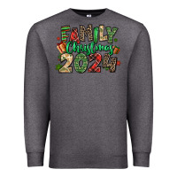 Charcoal Heather family christmas 2024 Premium Sweatshirt - MaliasSmallBusiness