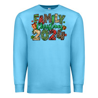 Ocean Blue family christmas 2024 Premium Sweatshirt - MaliasSmallBusiness