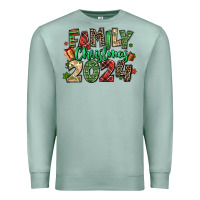 Seafoam family christmas 2024 Premium Sweatshirt - MaliasSmallBusiness