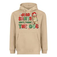 Mushroom dear santa dont forget the dog Heavyweight Hoodie - MaliasSmallBusiness