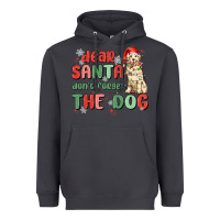 Smoke dear santa dont forget the dog Heavyweight Hoodie - MaliasSmallBusiness