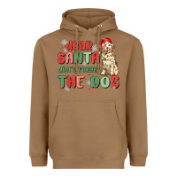Toasted Coconut dear santa dont forget the dog Heavyweight Hoodie - MaliasSmallBusiness