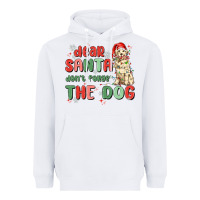 White dear santa dont forget the dog Heavyweight Hoodie - MaliasSmallBusiness