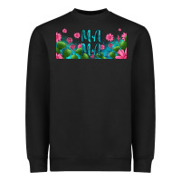 Black cactus and flowers mama libbey glass Heavyweight Sweatshirt - HRA Design Shop