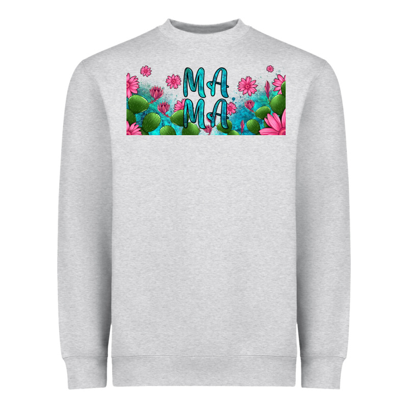 Cactus And Flowers Mama Libbey Glass Heavyweight Sweatshirt by HRA Design Shop | Teevron
