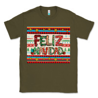 Army Green feliz navidad spanish christmas Classic Tee - Jasminsmagicworld
