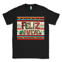 Black feliz navidad spanish christmas Classic Tee - Jasminsmagicworld